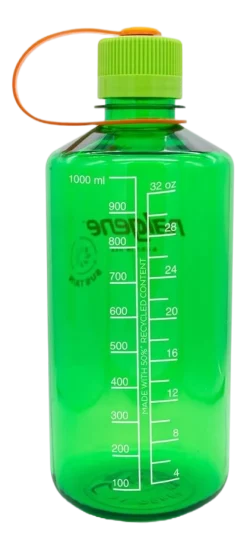 Nalgene Waterfles Narrow Mouth 1000 ml Melon Ball Outlet