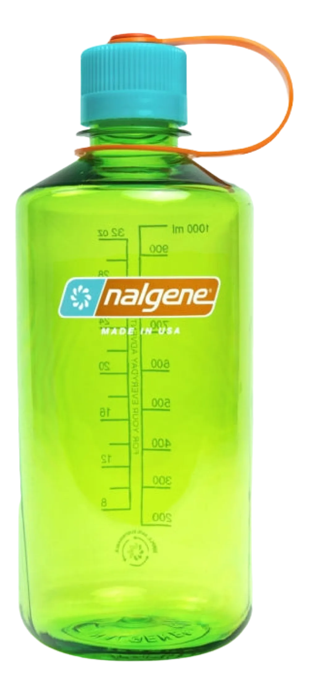 Nalgene Waterfles Narrow Mouth 1000 ml Pear Clearance