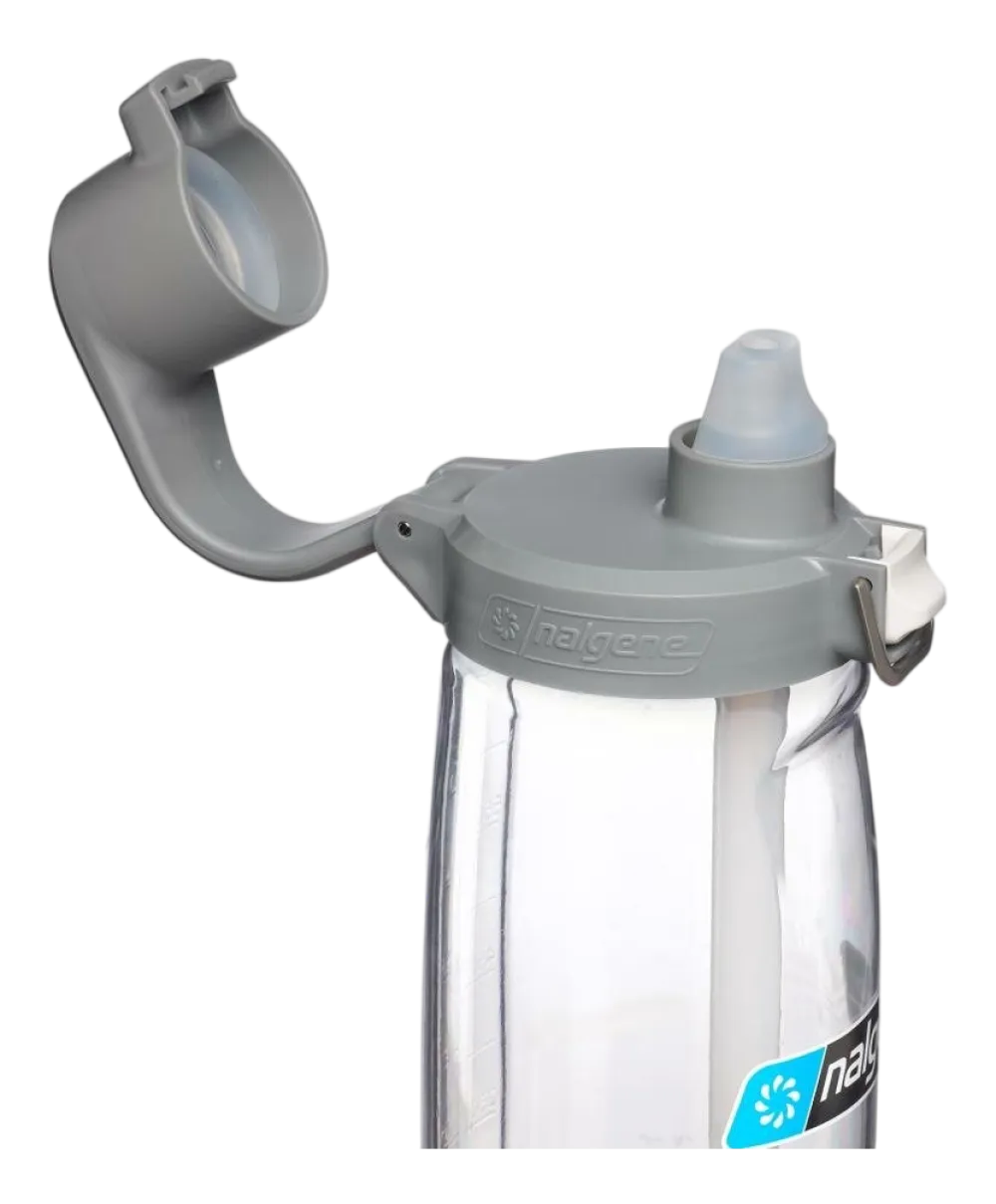 Nalgene Waterfles Straw Bottle Clear / Gray Cap 650 ml Online