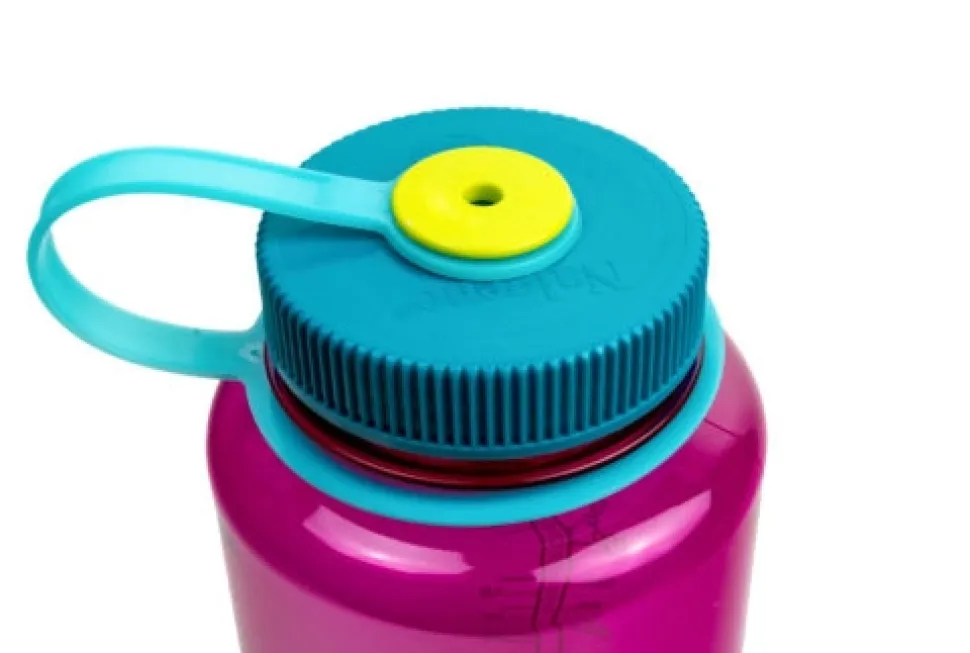 Waterfles Nalgene Wide Mouth 1000 ml Eggplant