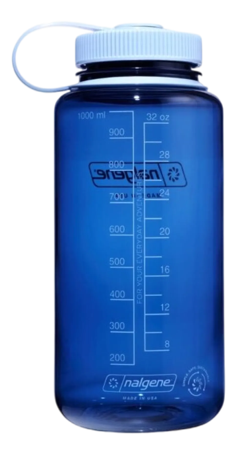Waterfles Nalgene Wide Mouth 1000ml Indigo