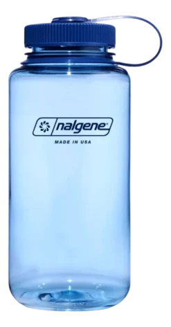 Waterfles Nalgene Wide Mouth 1000ml Baby Blue