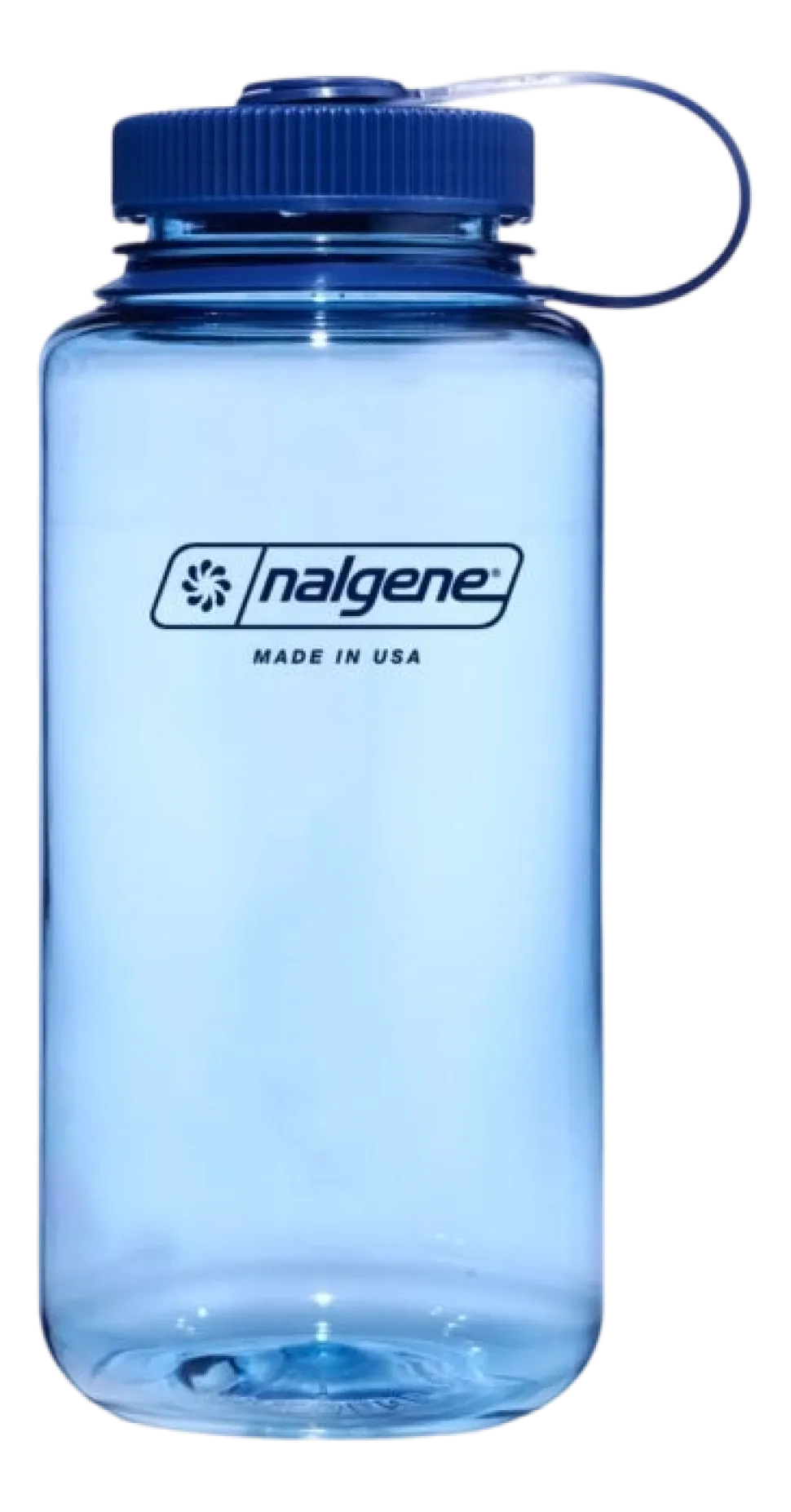 Waterfles Nalgene Wide Mouth 1000ml Baby Blue