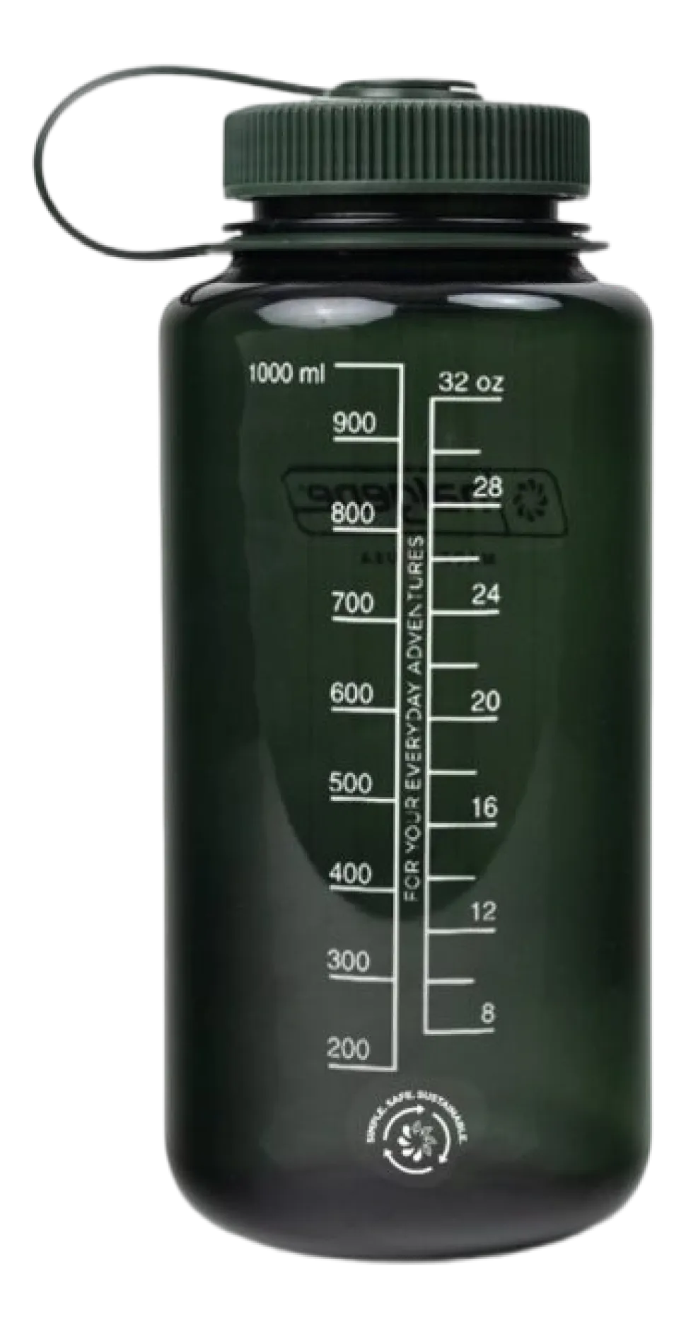 Waterfles Nalgene Wide Mouth 1000ml Jade