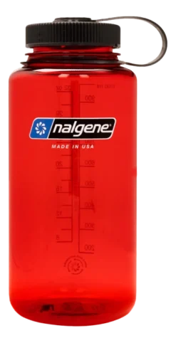 Nalgene Waterfles Wide Mouth 1000 ml Red Discount
