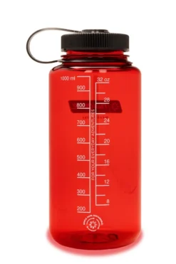 Nalgene Waterfles Wide Mouth 1000 ml Red Discount