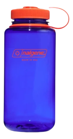 Waterfles Nalgene Wide Mouth 1000ml Periwinkle
