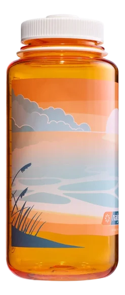 Waterfles Nalgene Wide Mouth 1000ml Landscape Sunset