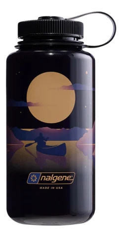Nalgene Waterfles Wide Mouth 1000ml Landscape Moonset