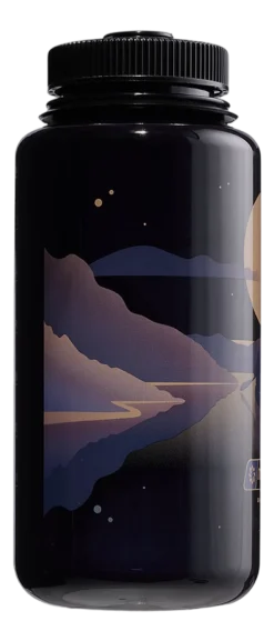 Nalgene Waterfles Wide Mouth 1000ml Landscape Moonset