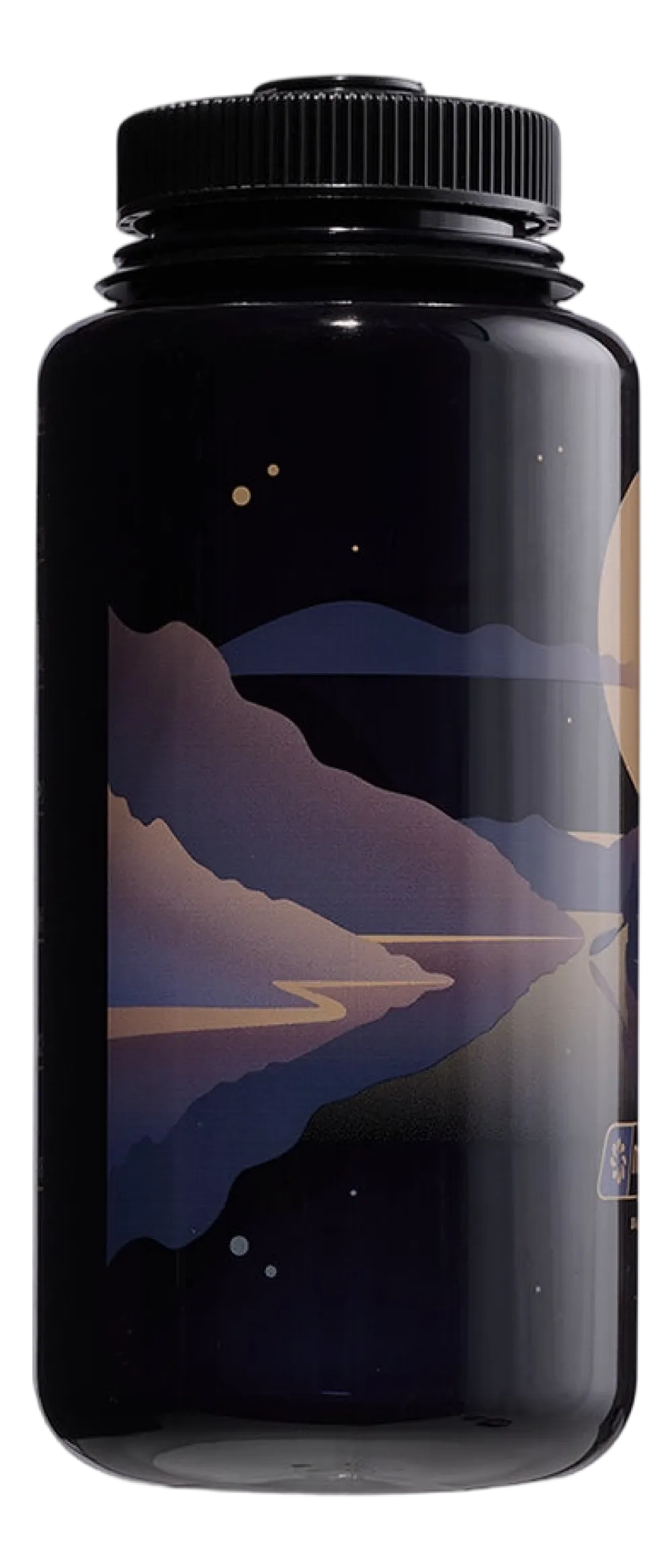 Nalgene Waterfles Wide Mouth 1000ml Landscape Moonset