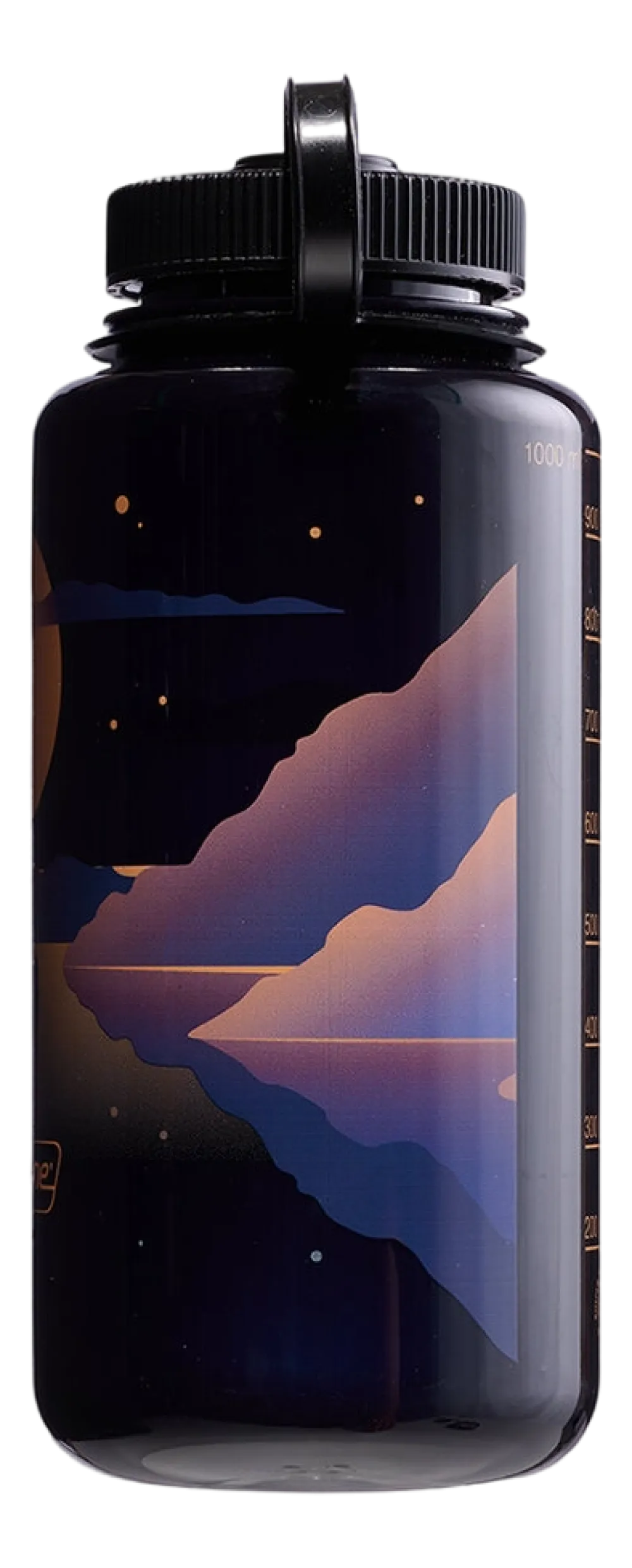 Nalgene Waterfles Wide Mouth 1000ml Landscape Moonset