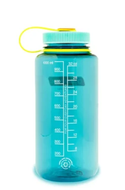 Nalgene Waterfles Wide Mouth 1000 ml Cerulean Sale