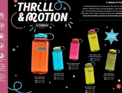 Nalgene Waterfles Wide Mouth 1000 ml Aubergine New