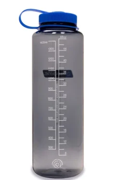 Waterfles Nalgene Wide Mouth 1500 ml Silo Gray