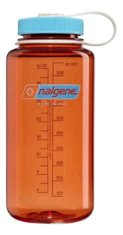 Nalgene Waterfles Wide-Mouth Flame Blue Atoll 1 L Clearance