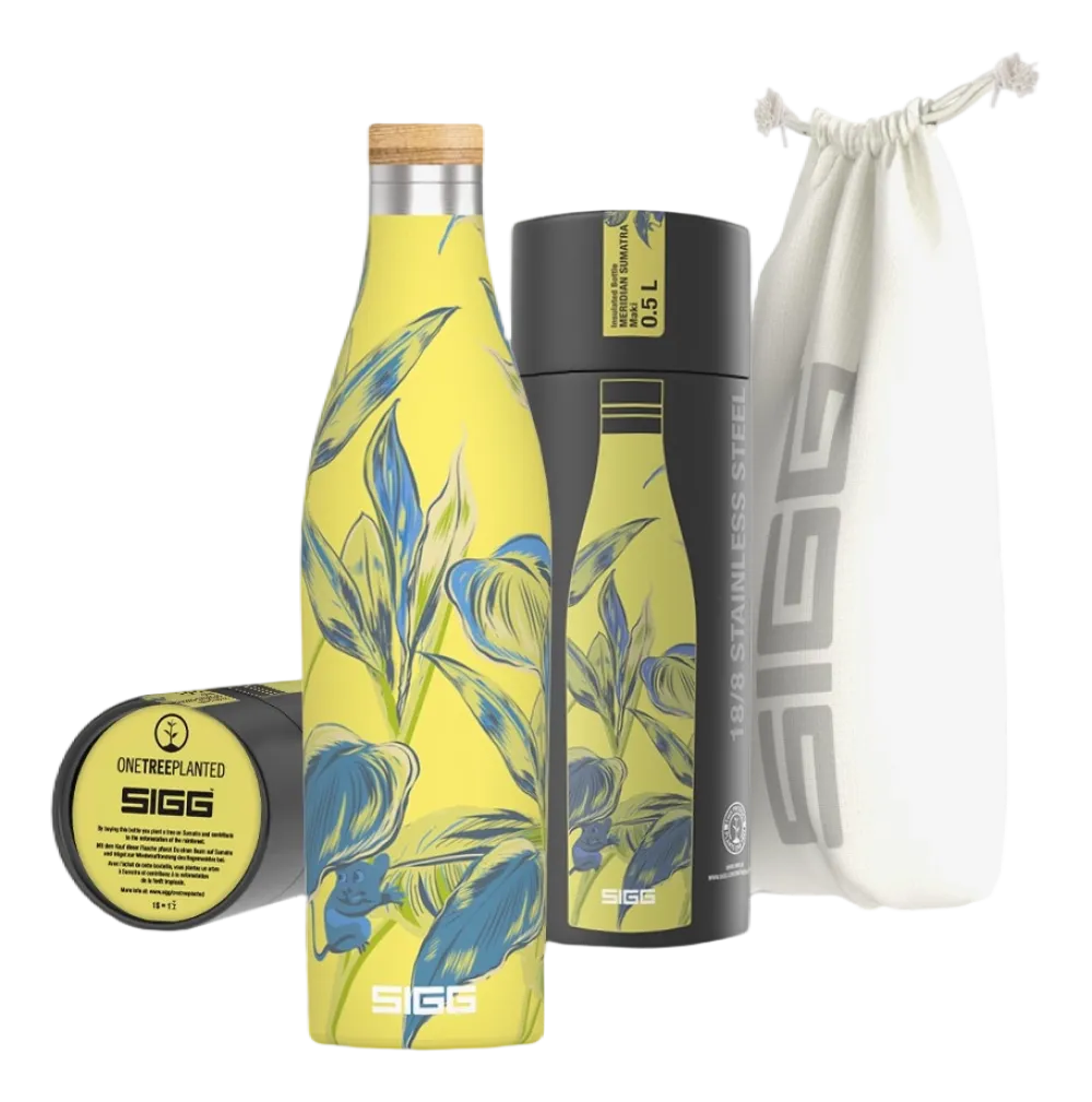 Sigg Waterfles Meridian Sumatra Maki Yellow-Blue 0,5L