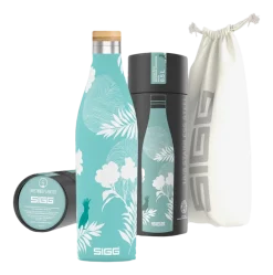 Sigg Waterfles Meridian Sumatra Birds Blue-White 0,5L Hot