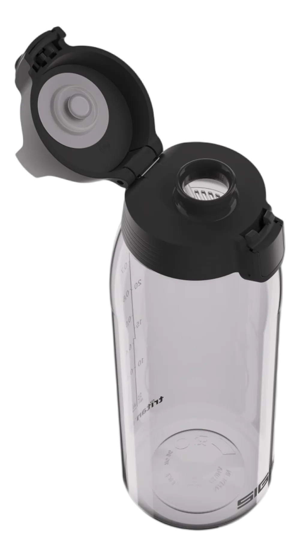 Sigg Waterfles Total Color One Transparent 1,0L Best