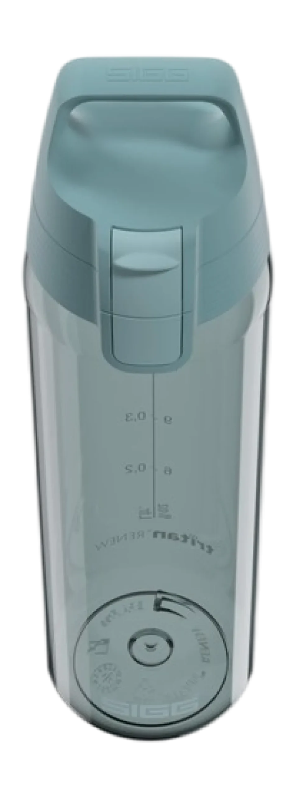 Waterfles Sigg Total Color One Morning-Blue 0,75L