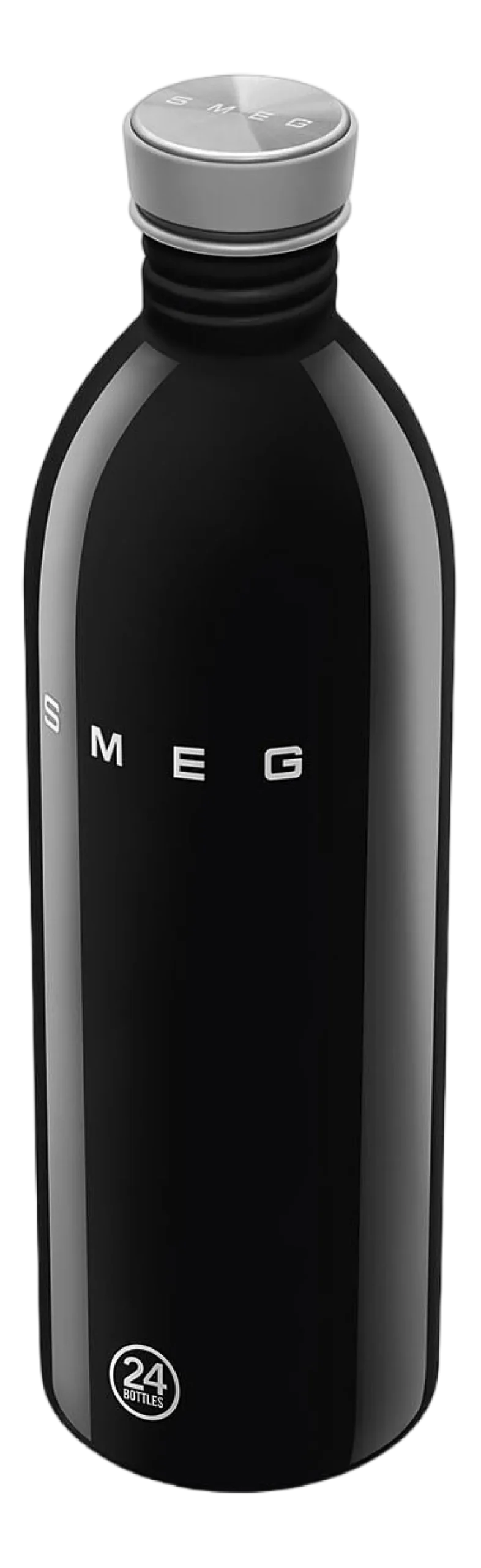 Smeg Waterfles WBF02BL x 24Bottles Zwart 1L New