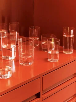 Waterglas HAY Angle Glass Large H13 Clear (Set van 4)