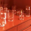 HAY Waterglas Angle Glass Medium H10 Clear (Set van 4) New