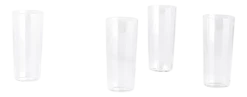 HAY Waterglas Angle Glass Tall H13 Clear (Set van 4) Outlet