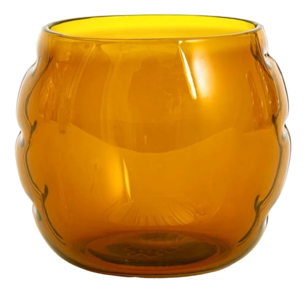 Home Studyo Waterglas Bob Amber Glass (Set van 2) Outlet
