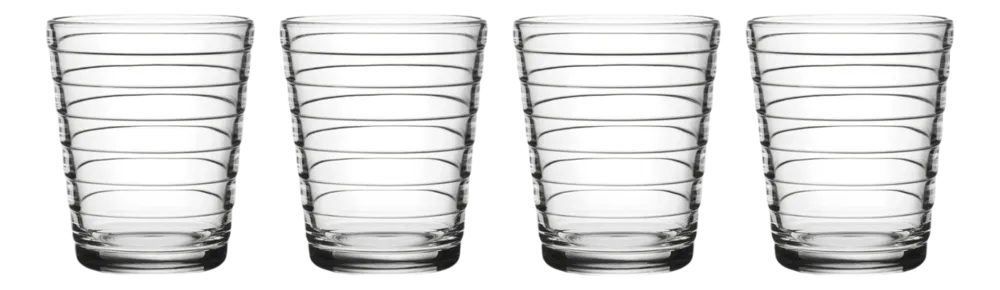 Iittala Waterglas Aino Aalto Helder 220 ml (Set van 4) Sale
