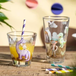 Waterglas Leonardo Bambini Avventura Dino 300 ml (Set van 6)