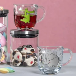 Leonardo Waterglas Bambini Krokodil 280 ml (Set van 6) New