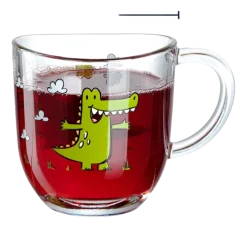 Leonardo Waterglas Bambini Krokodil 280 ml (Set van 6) New