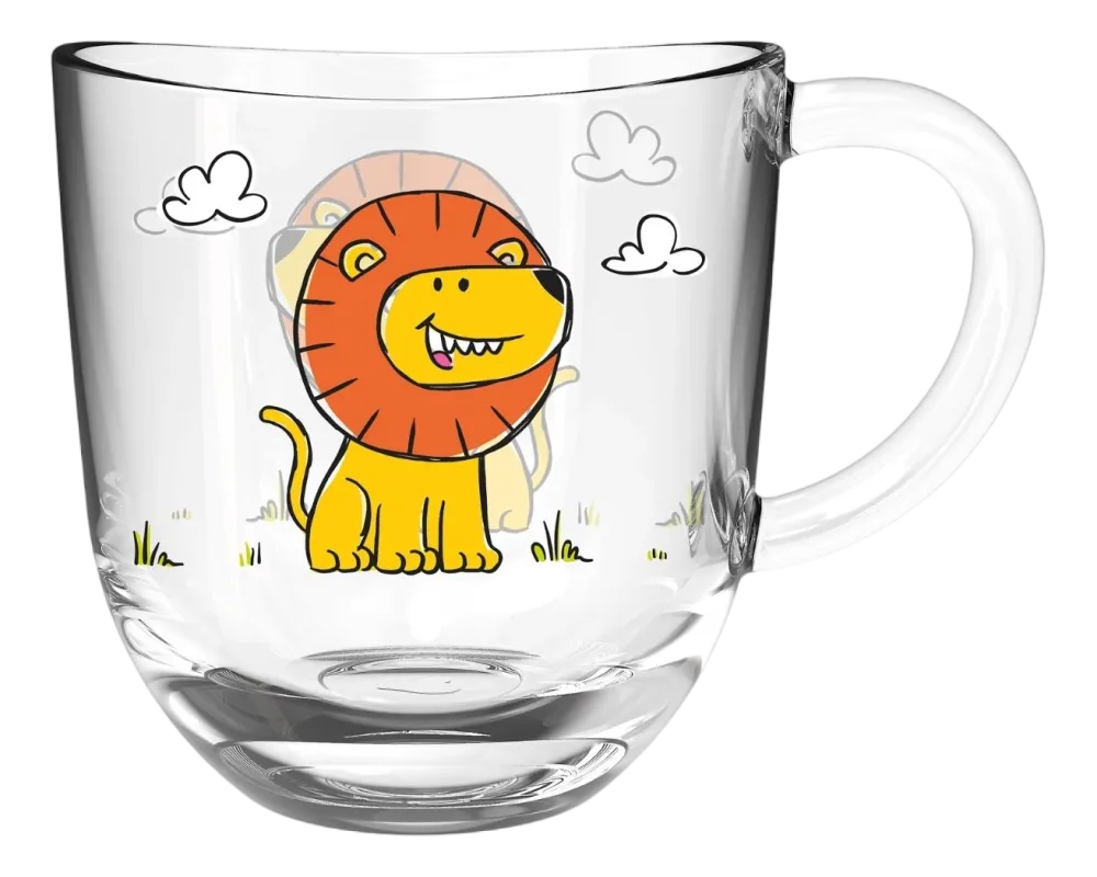 Leonardo Waterglas Bambini Leeuw 280 ml (Set van 6) Outlet