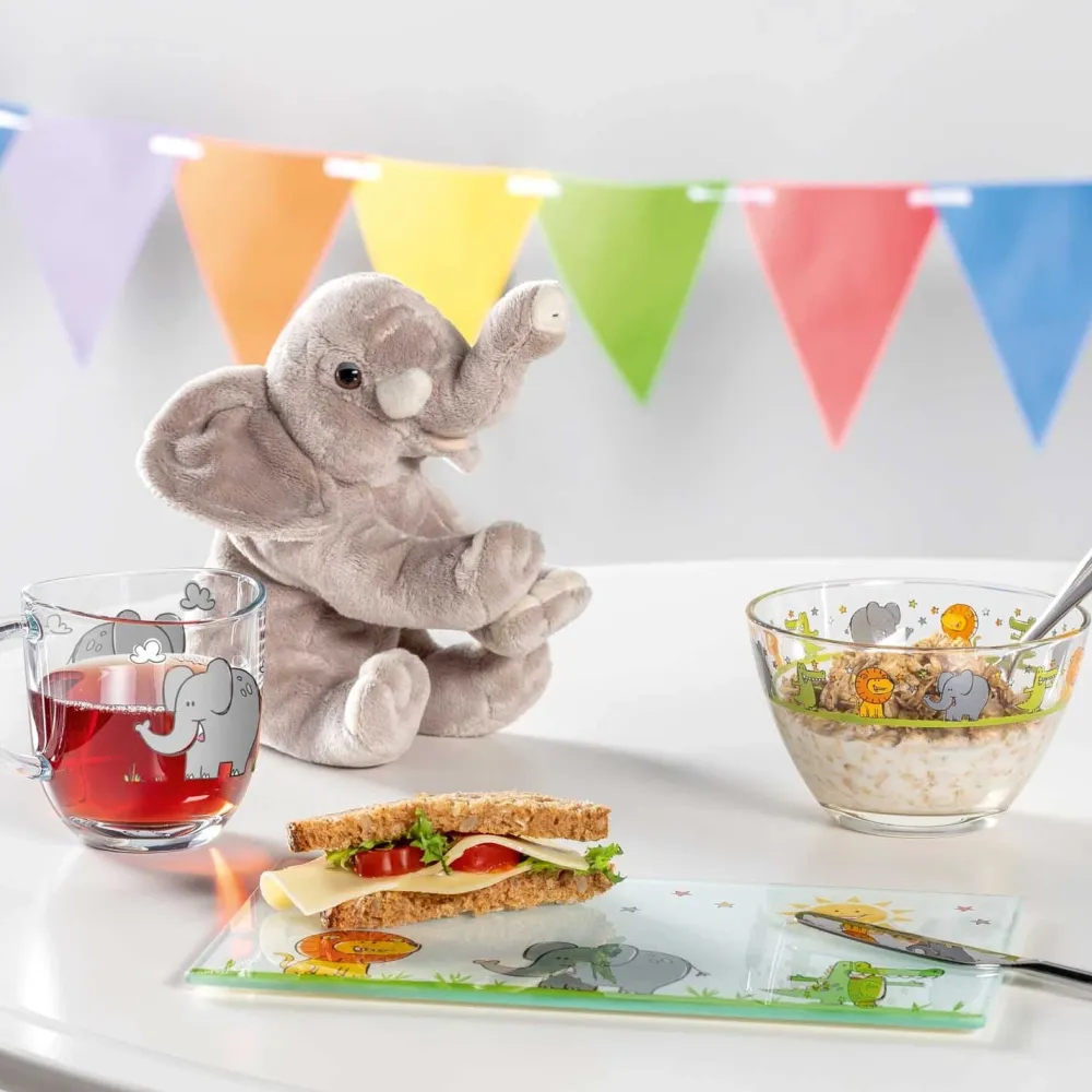 Leonardo Waterglas Bambini Olifant 280 ml (Set van 6) Outlet