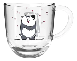 Waterglas Leonardo Bambini Panda 280 ml (Set van 6)