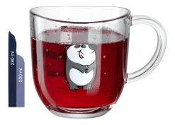 Waterglas Leonardo Bambini Panda 280 ml (Set van 6)