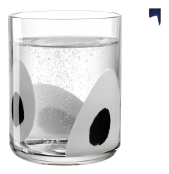 Waterglas Leonardo Banda Nera 300 ml (Set van 2)