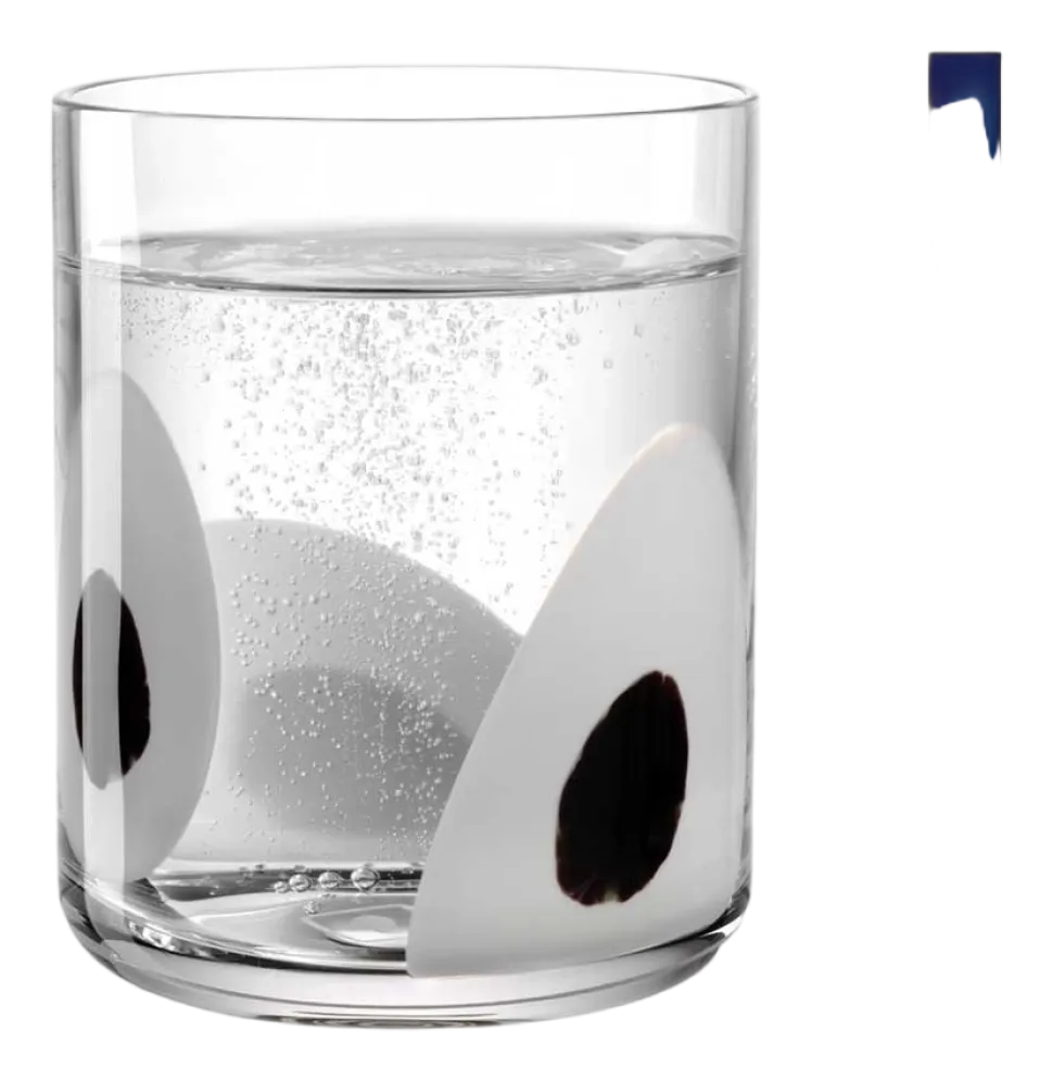 Waterglas Leonardo Banda Nera 300 ml (Set van 2)