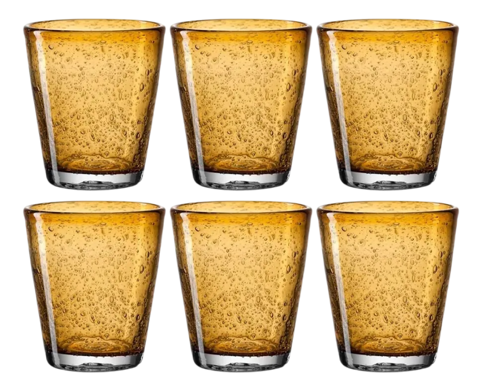 Waterglas Leonardo Burano Amber 330 ml (Set van 6)