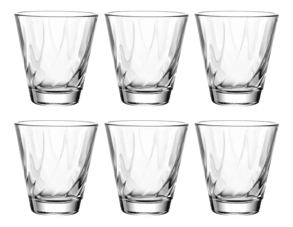 Waterglas Leonardo Twist 215 ml (Set van 6)