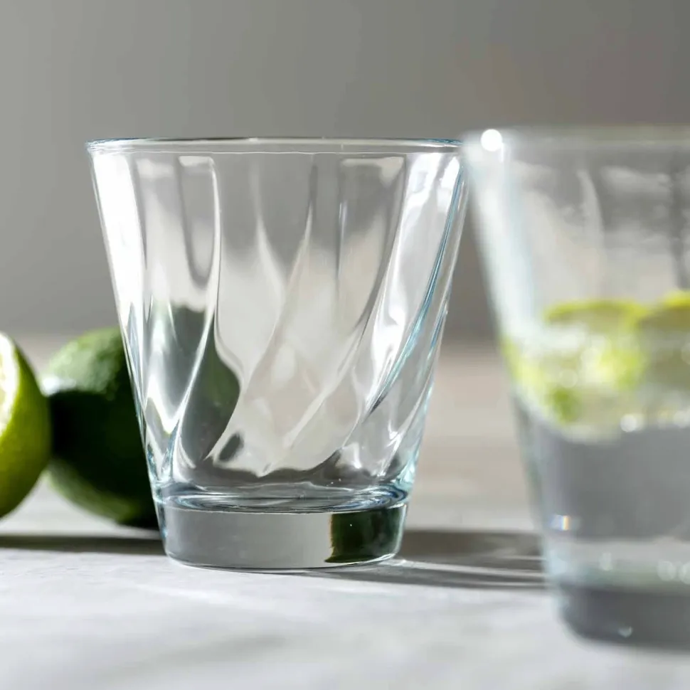Waterglas Leonardo Twist 215 ml (Set van 6)