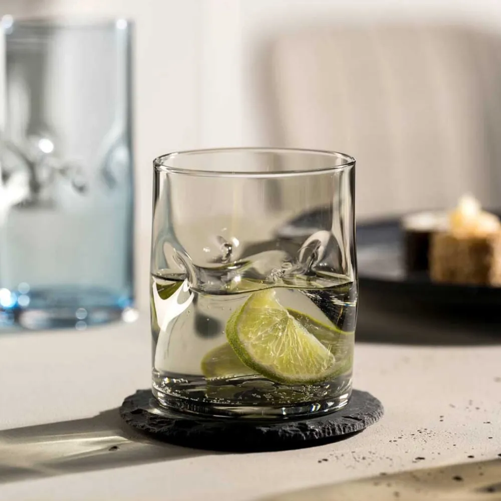 Leonardo Waterglas Vesuvio Grijs 300 ml (Set van 4) Hot