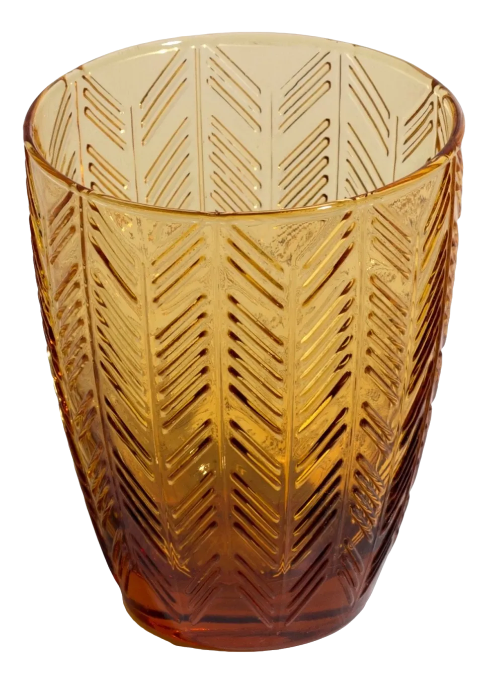 Waterglas Missoni Zig Zag Amber 350 ml (Set van 6)
