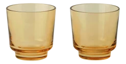 Muuto Waterglas Raise Burnt Orange 200 ml (Set van 2) New