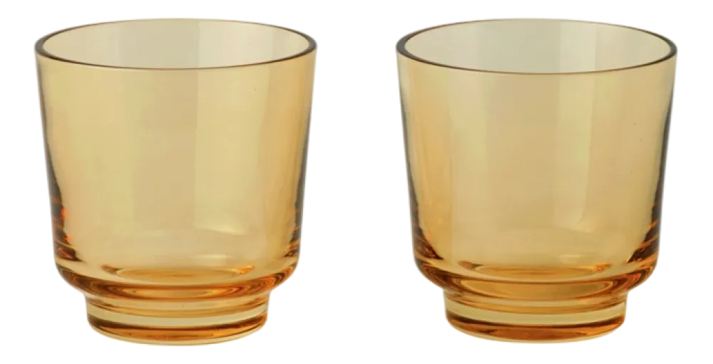 Muuto Waterglas Raise Burnt Orange 200 ml (Set van 2) New