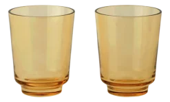 Muuto Waterglas Raise Burnt Orange 300 ml (Set van 2) Best