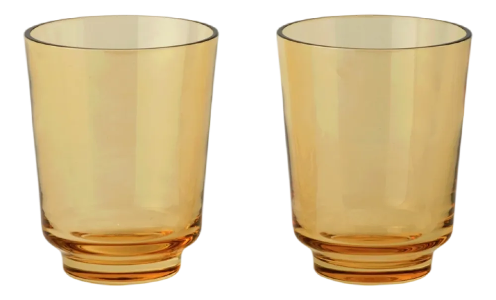 Muuto Waterglas Raise Burnt Orange 300 ml (Set van 2) Best