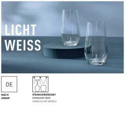 Waterglas Ritzenhoff Lichtweiss Lilly 390 ml (Set van 4)