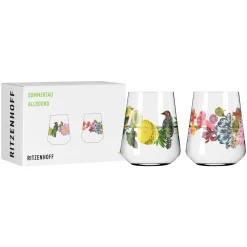 Ritzenhoff Waterglas Sommertau #1 #2 500 ml (Set van 2) New